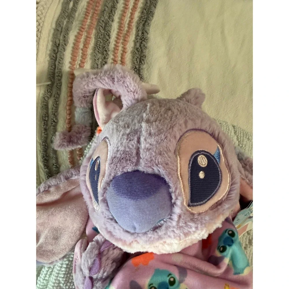 Disney Babies Angel Plush with Swaddle Blanket Lilo & Stitch Experiment 624 NWT